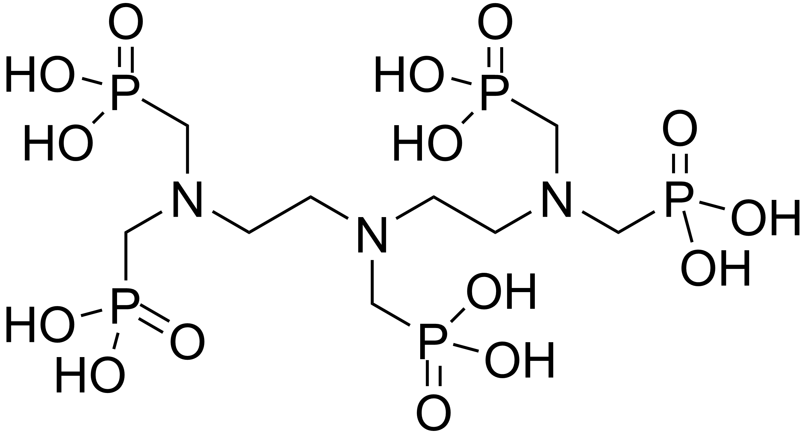 Acide diéthylènetriamine-pentaméthylène phosphonique - Paramètre chimique